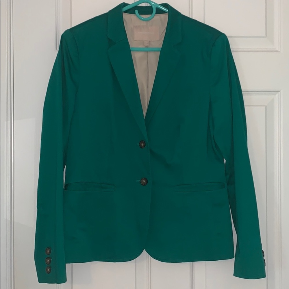 Green blazer